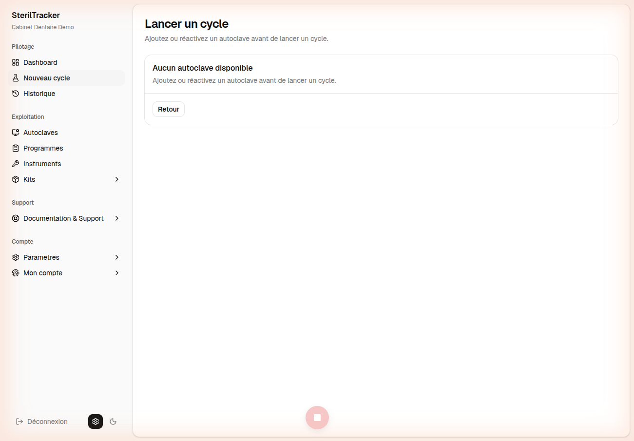 Lancement d'un nouveau cycle